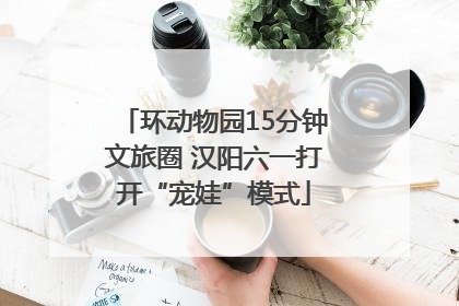 环动物园15分钟文旅圈 汉阳六一打开“宠娃”模式