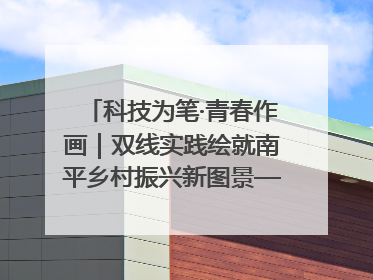 科技为笔·青春作画｜双线实践绘就南平乡村振兴新图景——福建农林大学金山学院青年学子以智慧与科技激活乡村发展新动能
