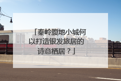 秦岭腹地小城何以打造银发旅居的诗意栖居？