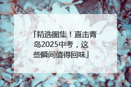 精选图集！直击青岛2025中考，这些瞬间值得回味