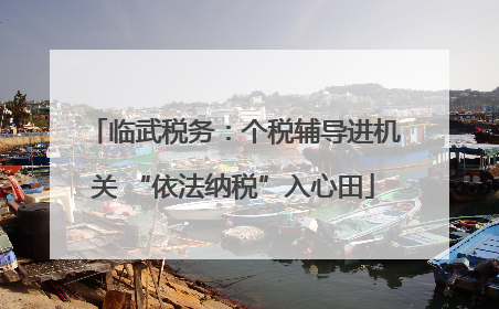 临武税务：个税辅导进机关 “依法纳税”入心田