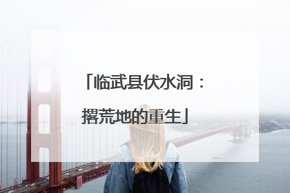 临武县伏水洞：撂荒地的重生