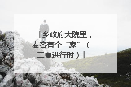 乡政府大院里，麦客有个“家”（三夏进行时）