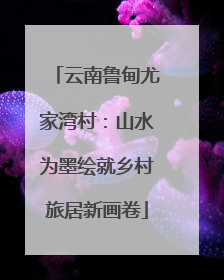 云南鲁甸尤家湾村：山水为墨绘就乡村旅居新画卷