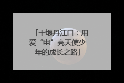 十堰丹江口：用爱“电”亮天使少年的成长之路