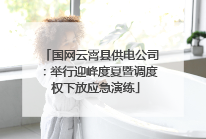 国网云霄县供电公司：举行迎峰度夏暨调度权下放应急演练
