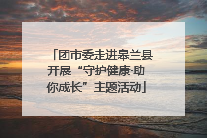 团市委走进皋兰县开展“守护健康·助你成长”主题活动