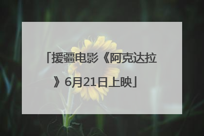 援疆电影《阿克达拉》6月21日上映
