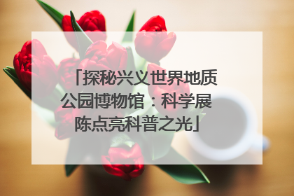 探秘兴义世界地质公园博物馆：科学展陈点亮科普之光
