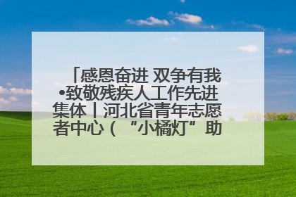 感恩奋进 双争有我•致敬残疾人工作先进集体丨河北省青年志愿者中心（“小橘灯”助残接力计划实施团队）：用温暖陪伴，守护特殊孩子成长