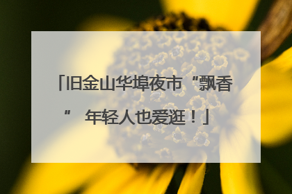 旧金山华埠夜市“飘香” 年轻人也爱逛！