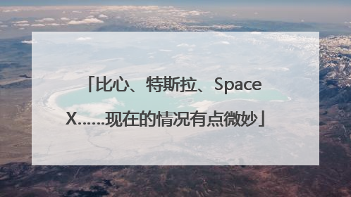 比心、特斯拉、SpaceX……现在的情况有点微妙