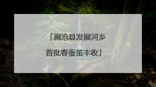 澜沧县发展河乡首批春蚕茧丰收