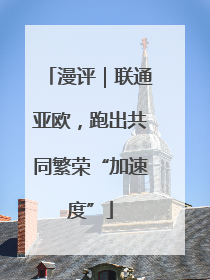 漫评｜联通亚欧，跑出共同繁荣“加速度”