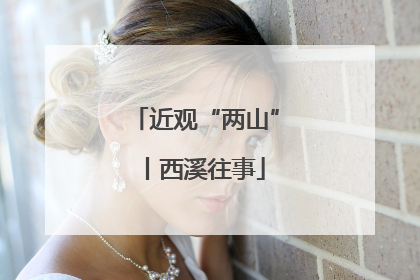 近观“两山”丨西溪往事
