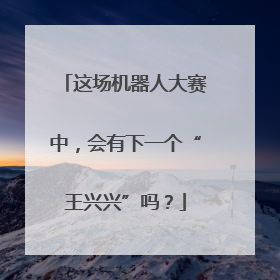 这场机器人大赛中，会有下一个“王兴兴”吗？
