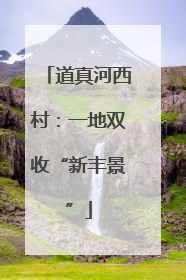 道真河西村：一地双收“新丰景”
