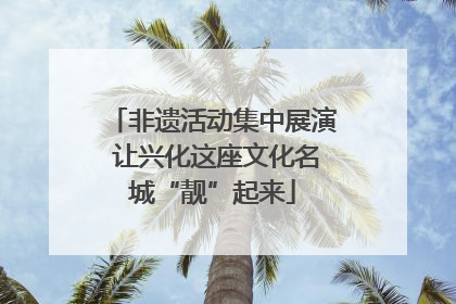 非遗活动集中展演 让兴化这座文化名城“靓”起来