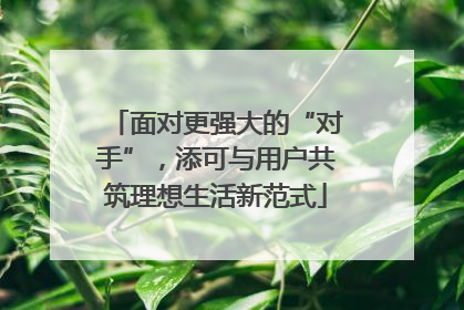 面对更强大的“对手”，添可与用户共筑理想生活新范式